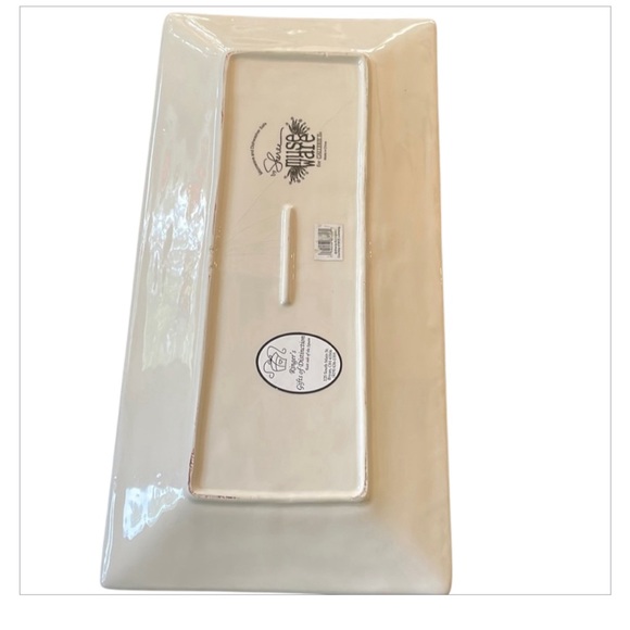 “You Sleigh Me” Christmas Platter by Muse Ware Pottery - Picture 5 of 11